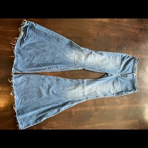 Free People Just Float on Flare Jeans